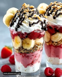 Banana Split Milkshake