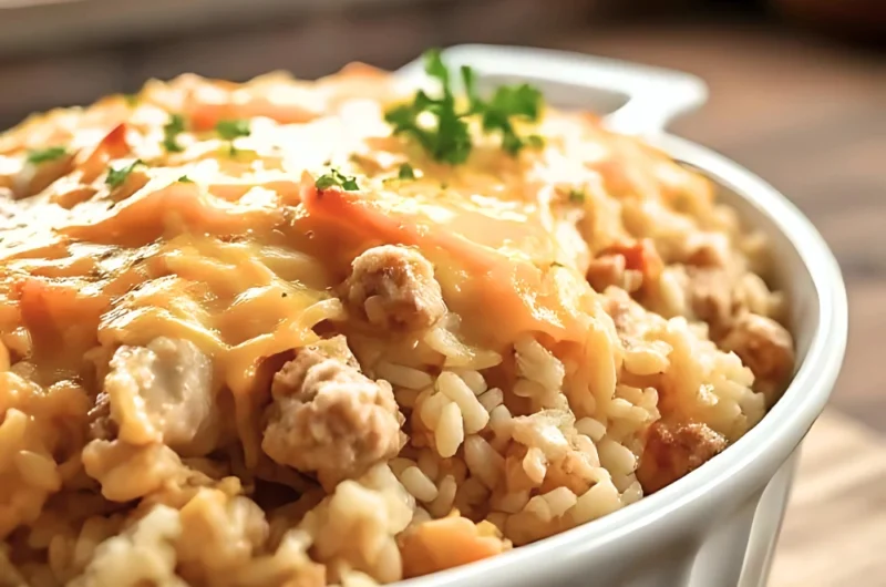 Best Turkey Cabbage Casserole Recipe with Rice