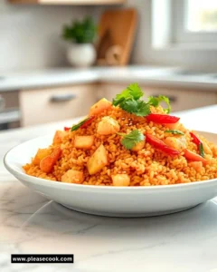 Curry Apple and Deep Fried Rice Recipe