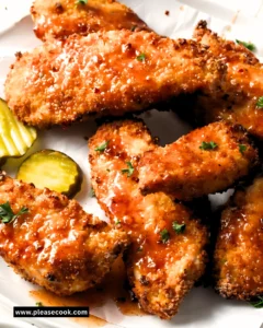 Hot Honey Air Fryer Chicken Tenders