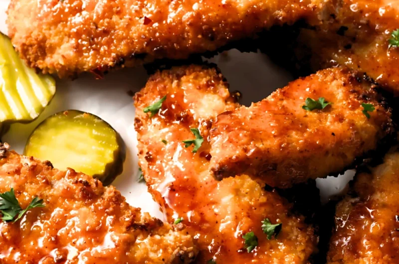 Hot Honey Air Fryer Chicken Tenders