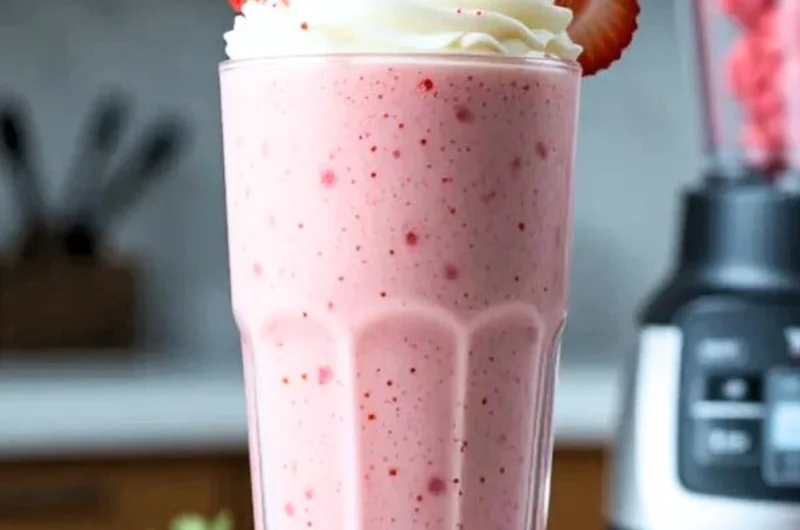 Ninja Slushie Strawberry Milkshake