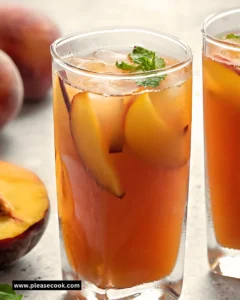 Peach Tea Drink Recipe