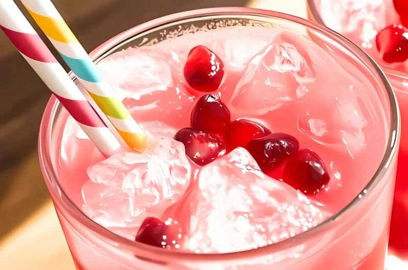 Pomegranate Lemonade Slushie