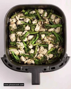 Air Fryer Garlic Butter Chicken Traybake