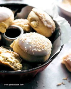 Coconut Cream Filled Donuts