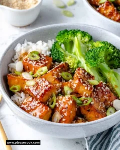 Crispy Teriyaki Tofu