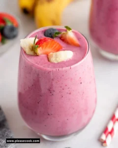Mixed Berry Banana Smoothie