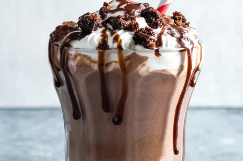 Ninja Slushie Chocolate Milkshake
