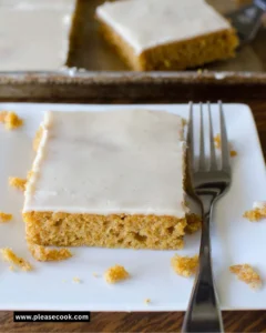Pumpkin Sheet Cake