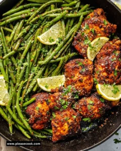 Skillet Chicken and Green Beans