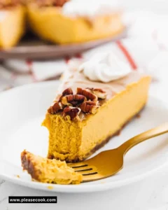 Vegan Pumpkin Cheesecake