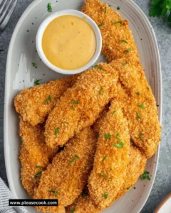 Crispy Oven Baked Chicken Tenders