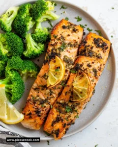Air Fryer Lemon Garlic Salmon
