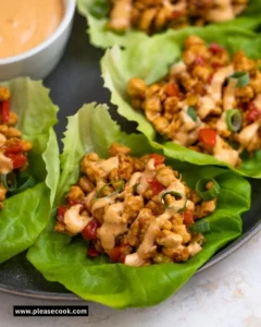 Asian Chicken Lettuce Wraps