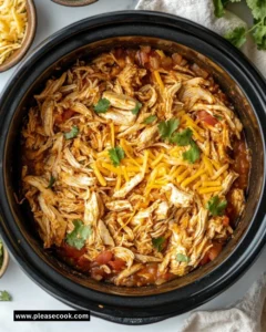 Crockpot chicken tacos served with fresh toppings and tortillas