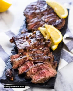 LEMON GARLIC STEAK