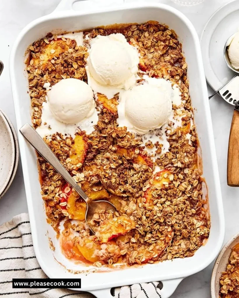 Peach Crisp