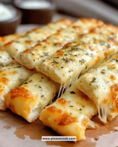 The Best Cheesy Garlic Pizza Sticks
