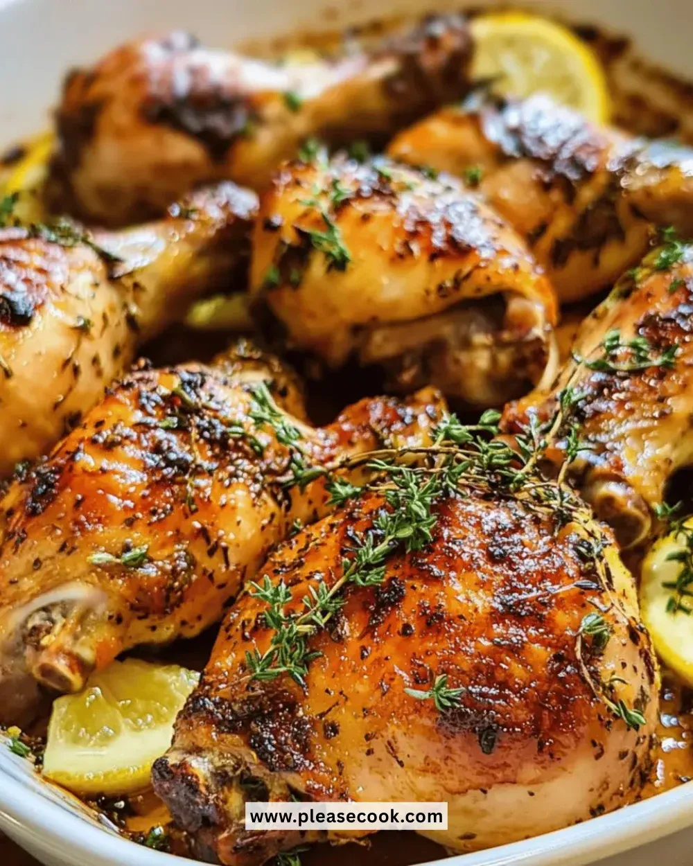 Easy Herb Roasted Chicken Drumsticks