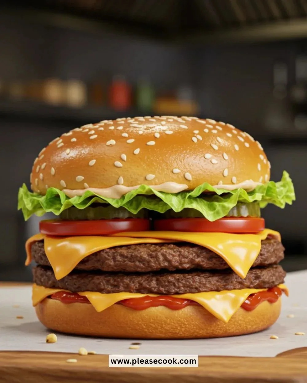 Big Mac Cheeseburger Bombs with melted cheese and special sauce