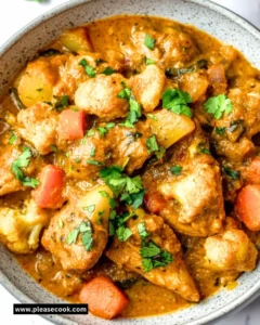 Bowl of Cauldron Curry with vibrant vegetables and spices