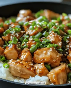 Quick and delicious teriyaki chicken skillet recipe ready in 15 minutes