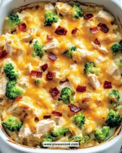 Low carb chicken casserole dish with vegetables and cheese