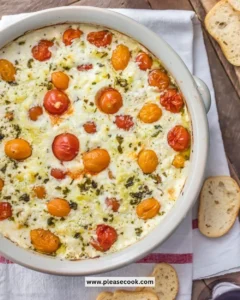 Creamy Fire Roasted Tomato Goat Cheese Dip served with crackers