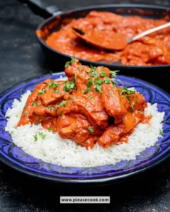 Bowl of Pumpkin Tikka Masala topped with fresh cilantro.