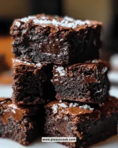 Delicious quick fudgy brownie bites on a plate.