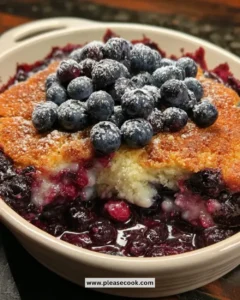 Southern Style Blueberry Cobbler