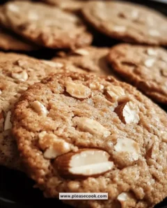 Delicious gluten-free almond cookies on a plate