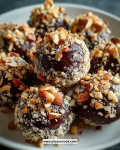 Delicious Chocolate Ricotta Truffles elegantly arranged on a plate