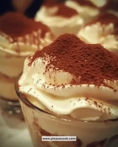 Irresistible tiramisu cups with layers of coffee and mascarpone cream