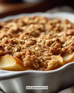 Easy Apple Crisp with Oats