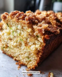 Bakery Style Cinnamon Streusel Zucchini Bread In 1 Hour