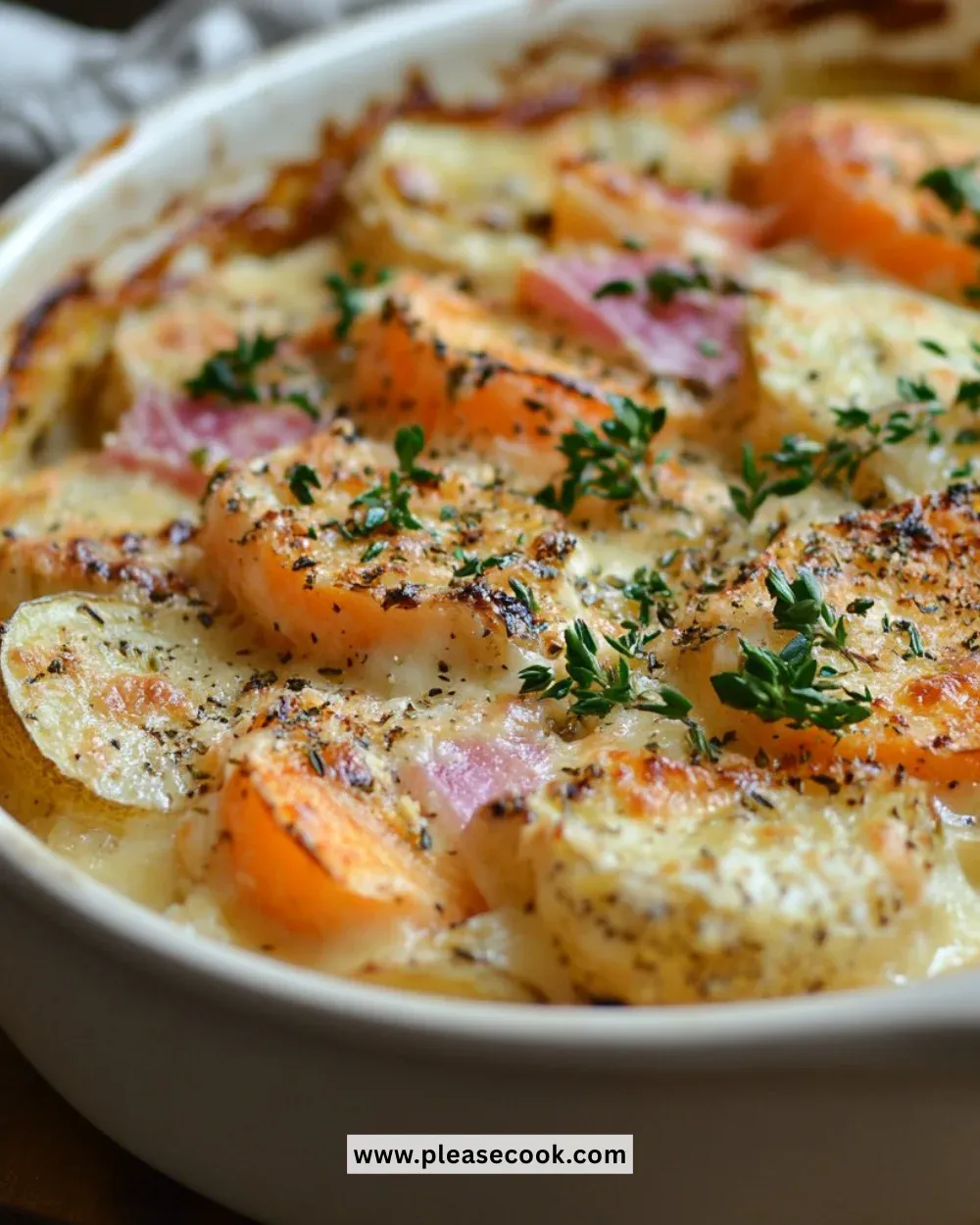 Root Vegetable Au Gratin