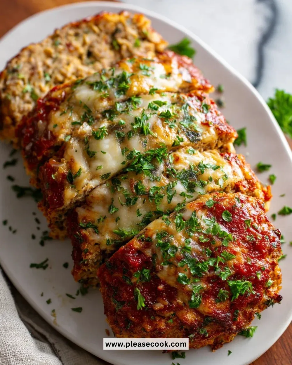 Parmesan Chicken Meatloaf