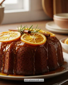 Christmas Orange Syrup Cake