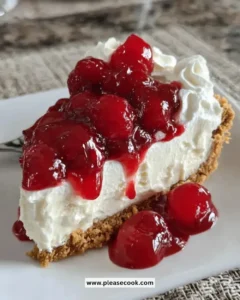 No-Bake Cherry Cheesecake