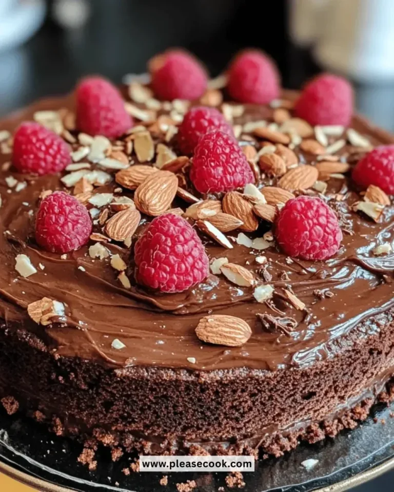 Delicious gluten-free almond flour chocolate cake slice on a plate.