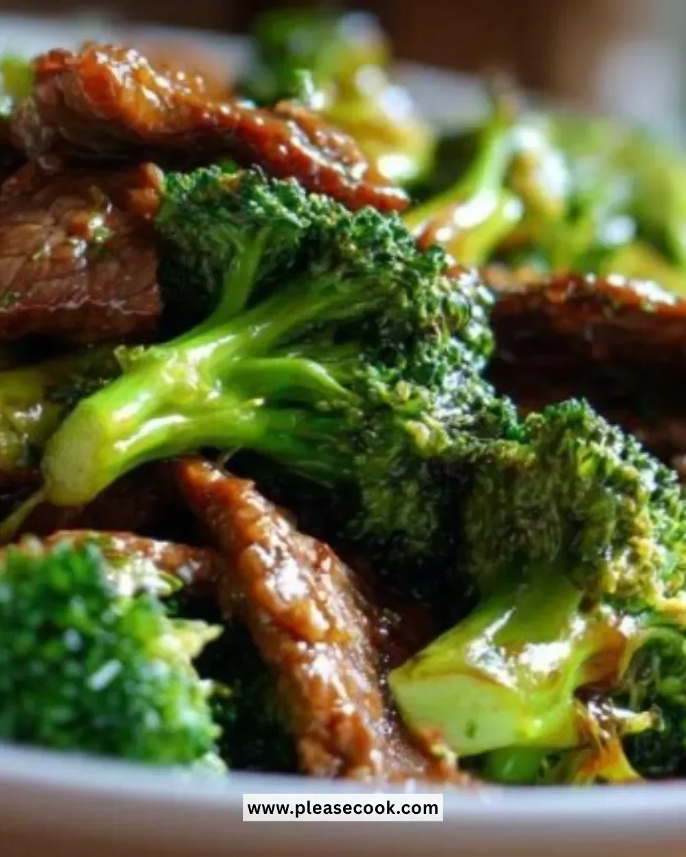 Delicious homemade Better-Than-Takeout Beef & Broccoli dish served with rice
