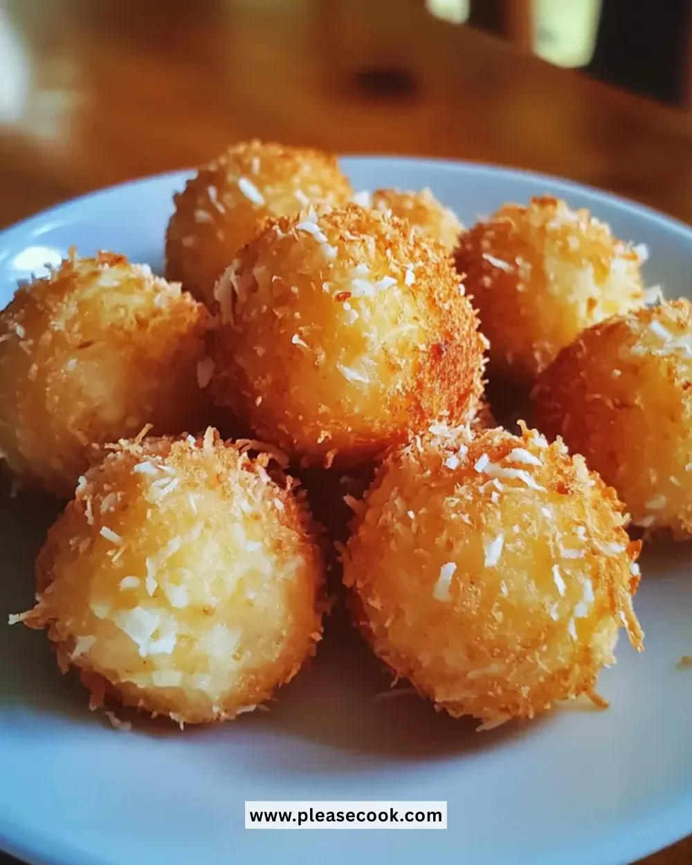 Easy coconut pineapple balls dessert recipe