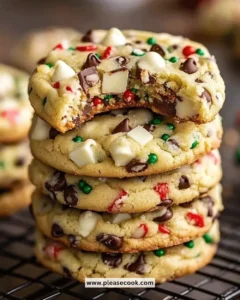 Easy Winter Wonderland Chocolate Chip Cookies