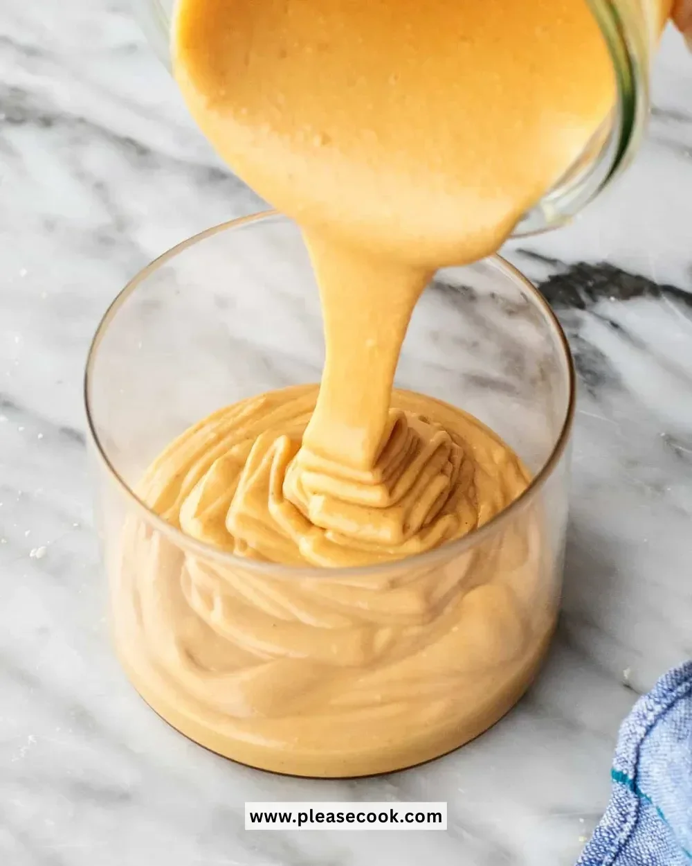 A jar of homemade peanut butter with peanuts on a wooden table.