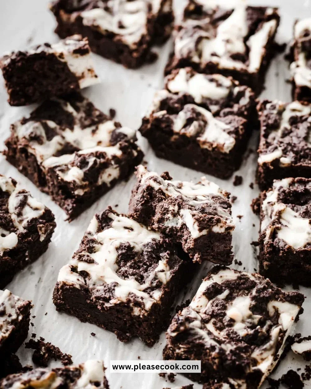 Delicious Keto Cheesecake Brownies with a rich, creamy texture