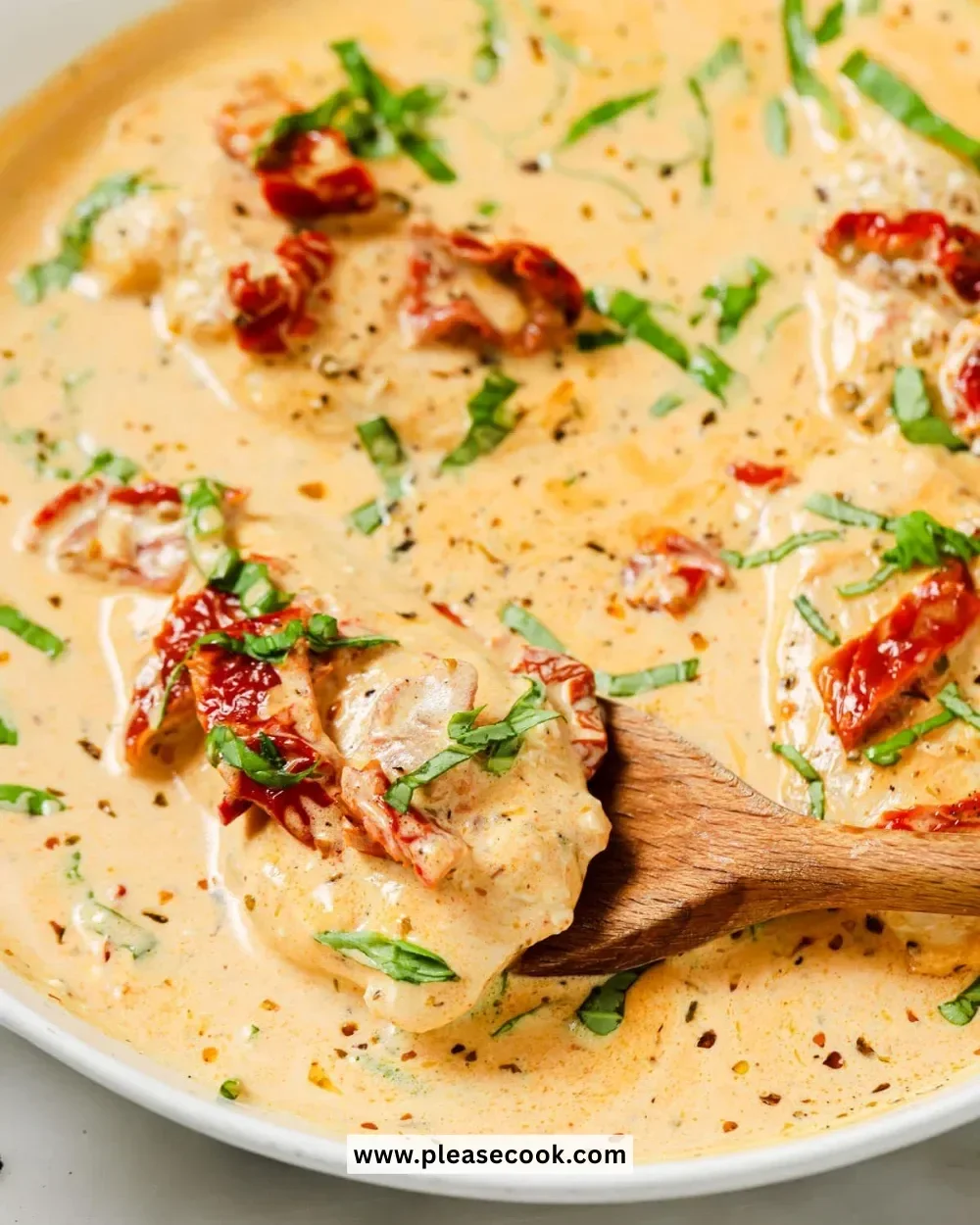 Delicious Keto Marry Me Chicken recipe with creamy sauce and herbs.