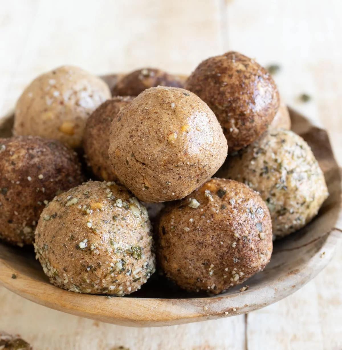 Delicious keto protein balls made with healthy ingredients for a perfect snack