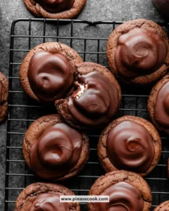 Delicious Marshmallow-Surprise Hot Cocoa Cookies with marshmallow filling